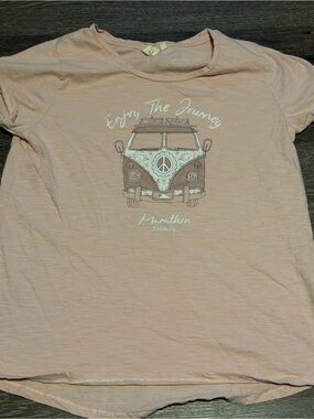 Pacific Creations "Enjoy The Journey" VW Bus Tee Florida Keys Size M